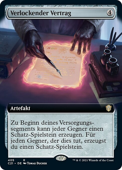 Verlockender Vertrag