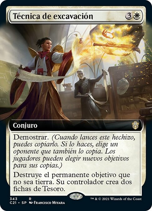 Técnica de excavación