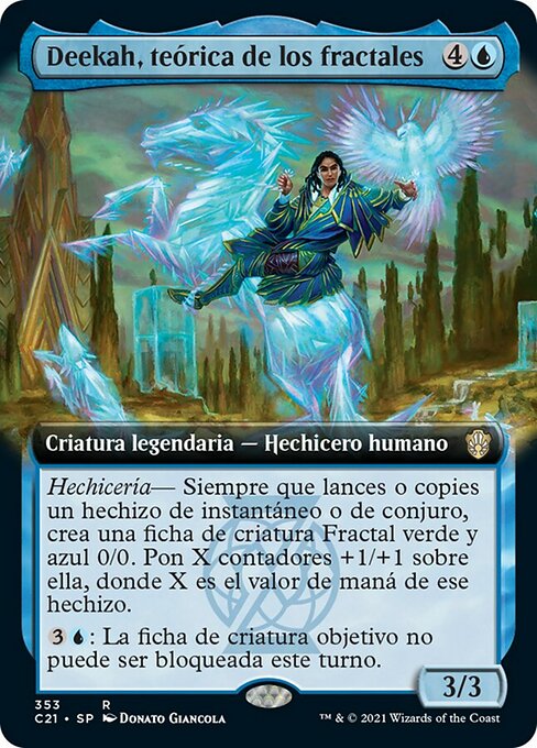 Deekah, teórica de los fractales