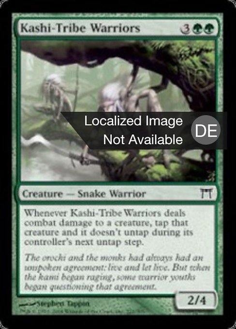 Krieger vom Kashi-Stamm