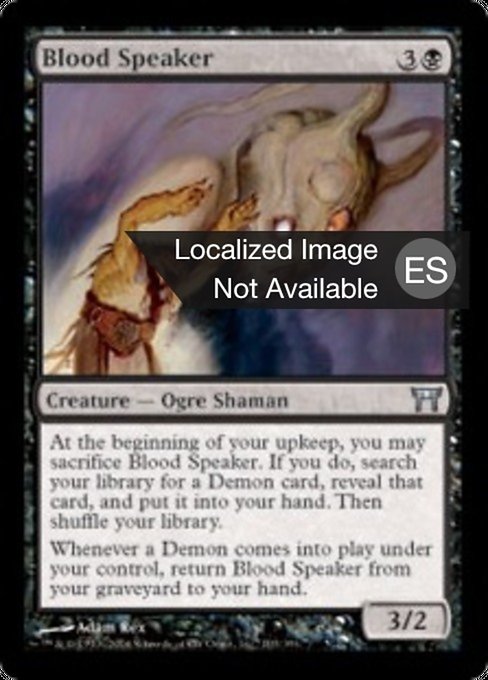 Portavoz de la sangre