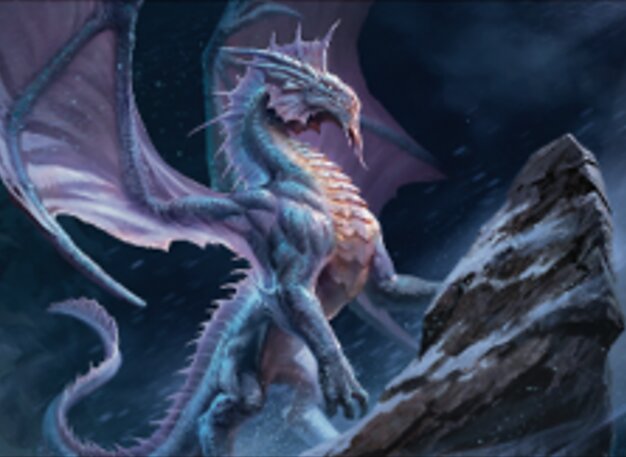 Uralter Silberdrache