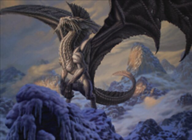 Uralter Silberdrache