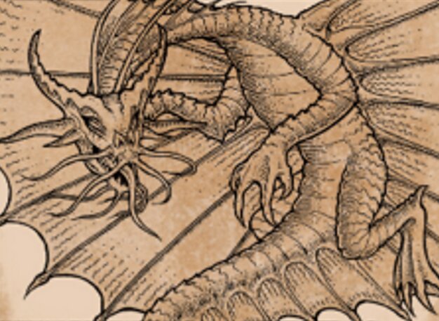 Dragon d'or ancien