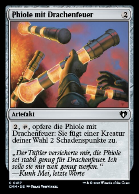Phiole mit Drachenfeuer