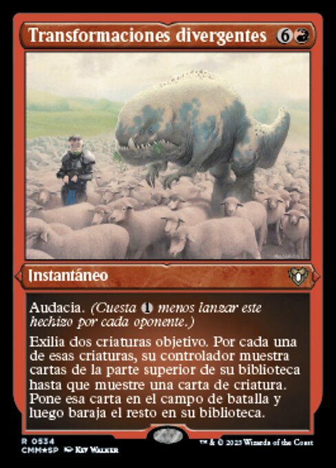 Divergent Transformations