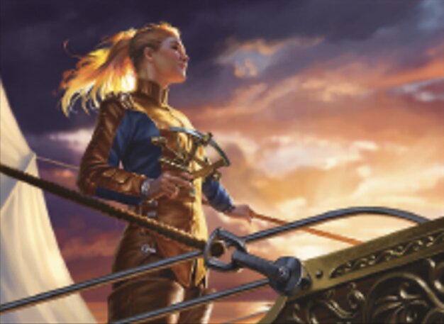 Hanna, navegante del barco