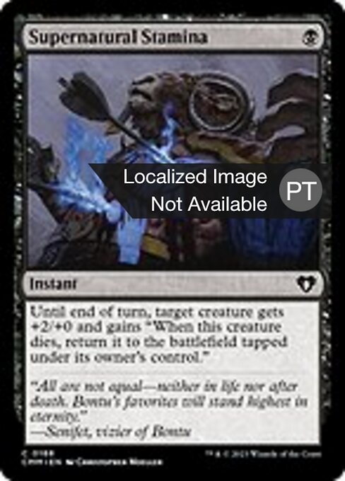 Supernatural Stamina