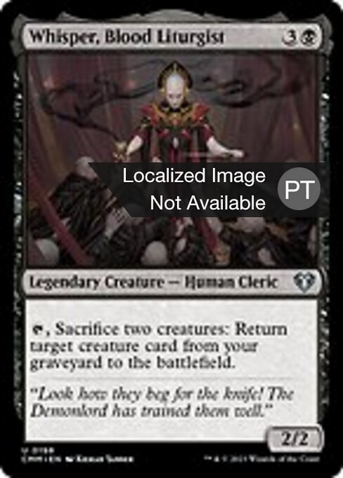 Whisper, Blood Liturgist