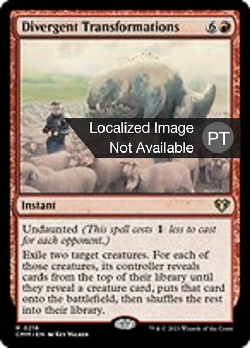 Divergent Transformations