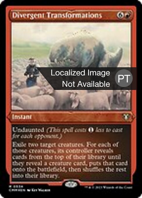 Divergent Transformations