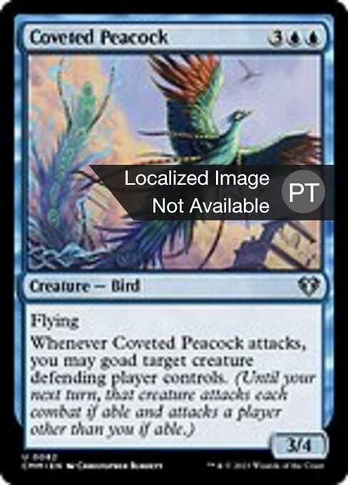 Coveted Peacock