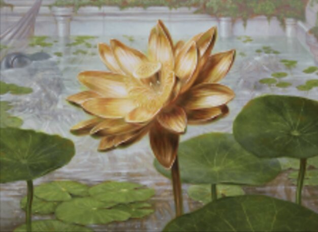 金箔莲花