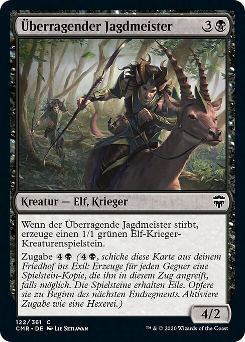 Überragender Jagdmeister