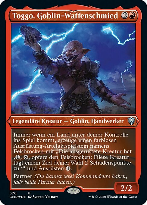 Toggo, Goblin-Waffenschmied