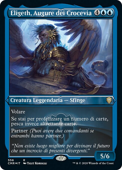 Eligeth, Augure dei Crocevia