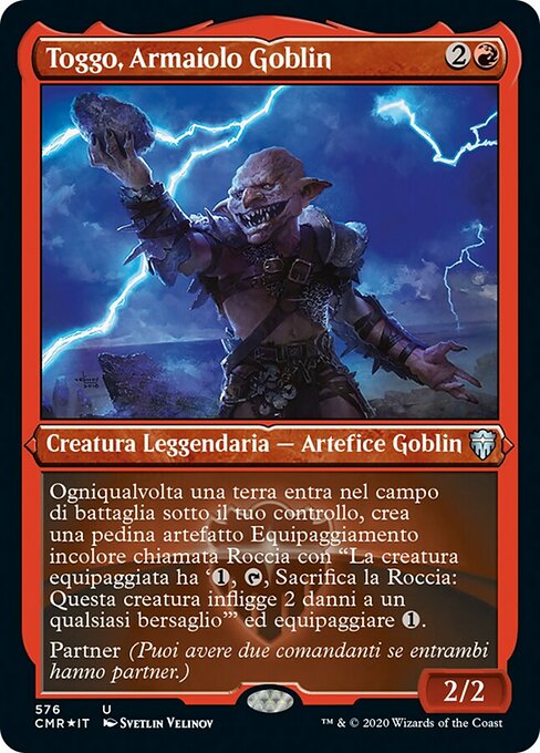 Toggo, Armaiolo Goblin