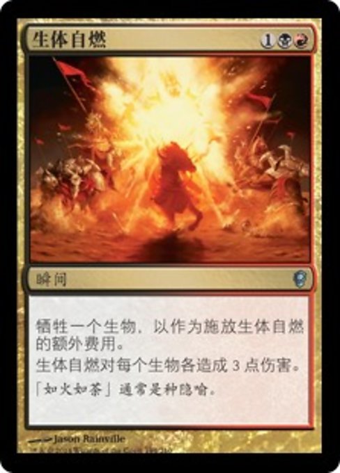 Spontaneous Combustion