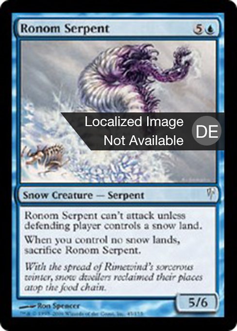 Ronom-Riesenschlange