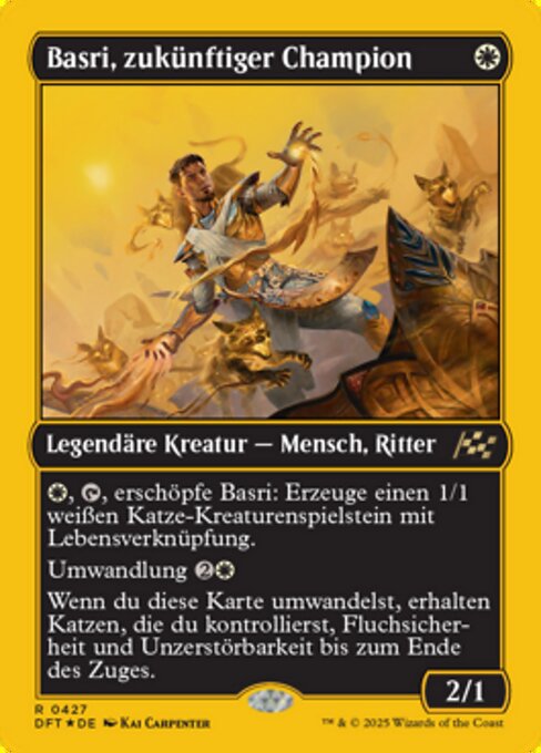 Basri, Tomorrow's Champion