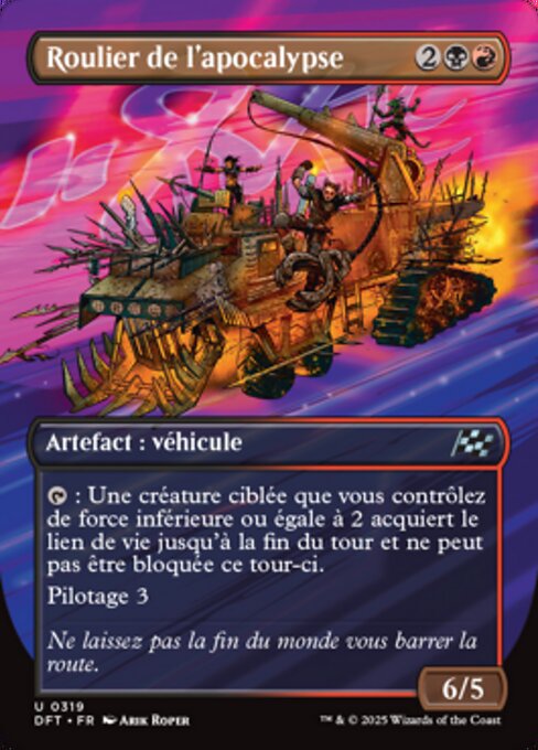 Roulier de l'apocalypse