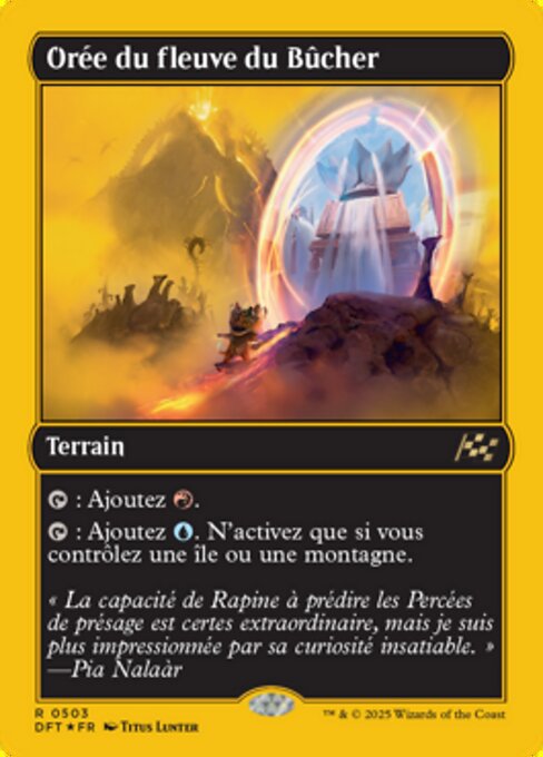 Orée du fleuve du Bûcher