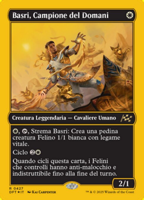 Basri, Tomorrow's Champion