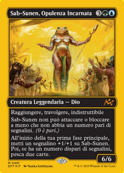 Sab-Sunen, Luxa Embodied