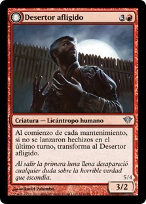 Afflicted Deserter // Werewolf Ransacker