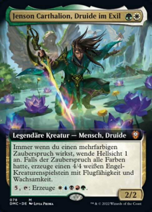 Jenson Carthalion, Druide im Exil