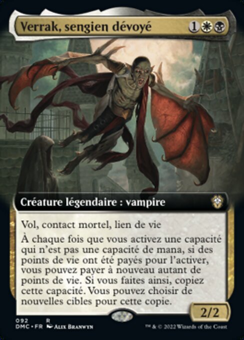 Verrak, sengien dévoyé