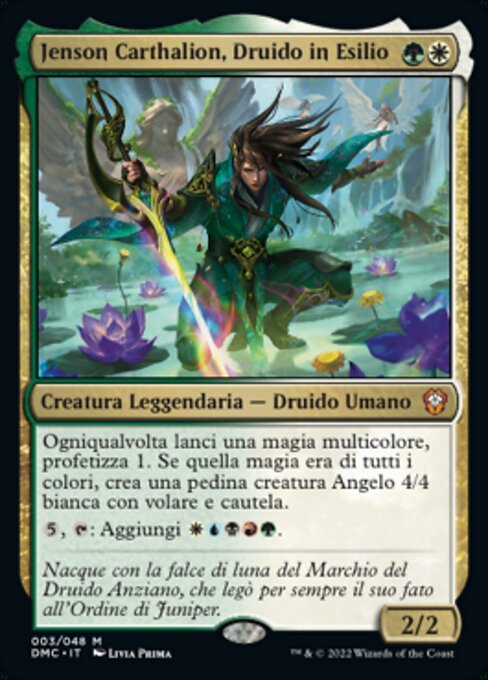 Jenson Carthalion, Druid Exile