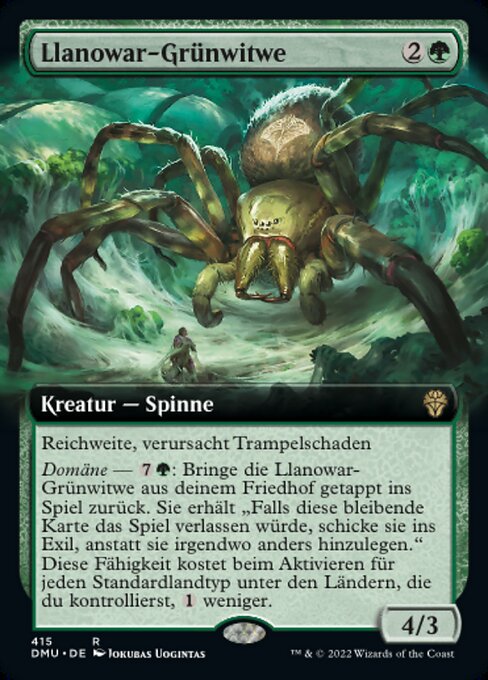 Llanowar Greenwidow