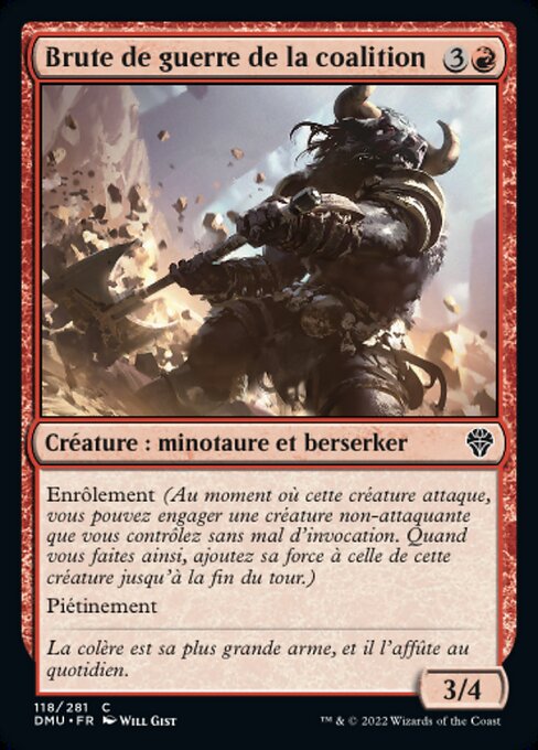 Brute de guerre de la coalition