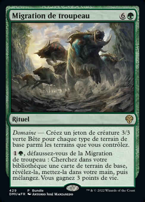 Migration de troupeau