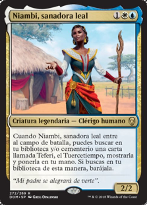 Niambi, sanadora leal