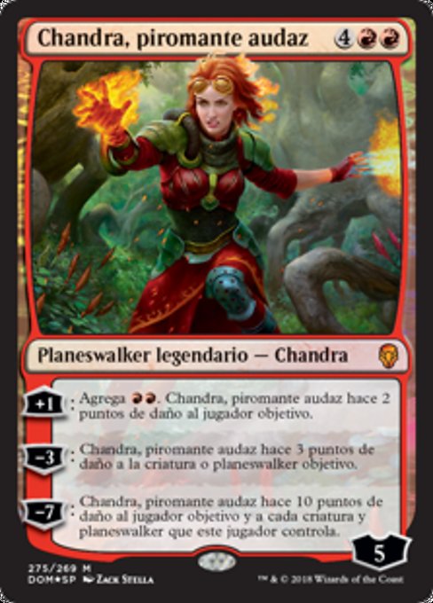Chandra, piromante audaz