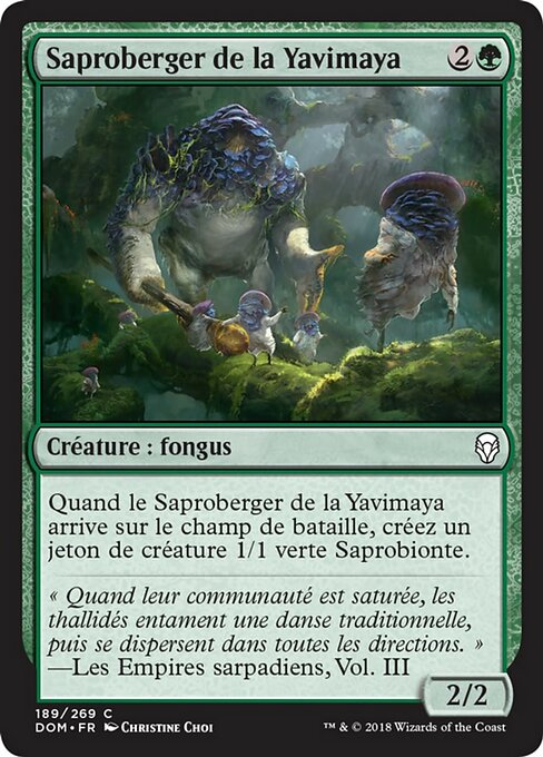 Saproberger de la Yavimaya