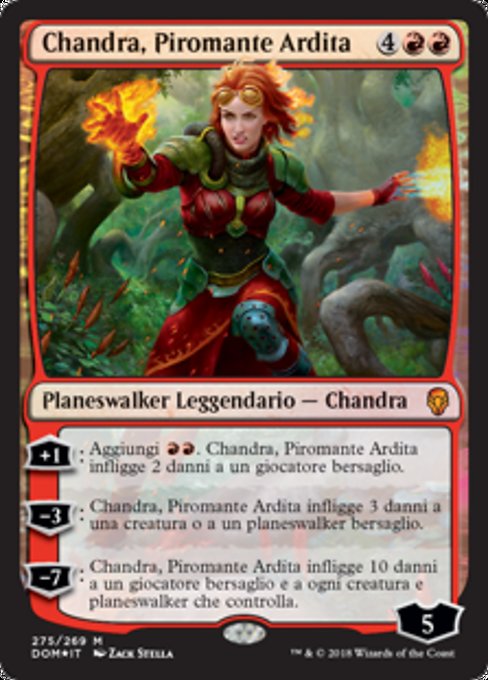Chandra, Piromante Ardita