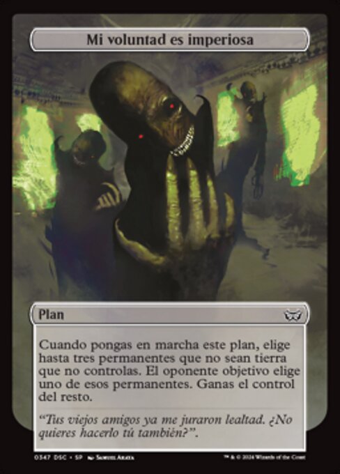 My Will Is Irresistible