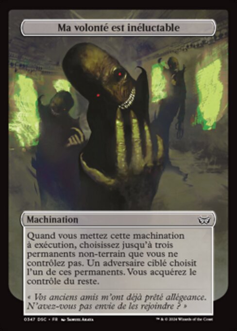 My Will Is Irresistible