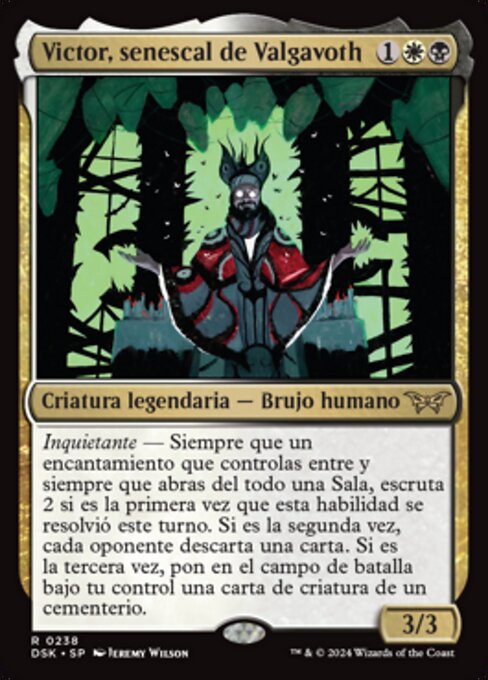 Victor, Valgavoth's Seneschal