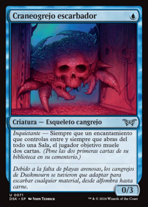 Scrabbling Skullcrab