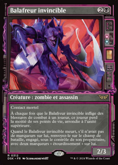 Balafreur invincible
