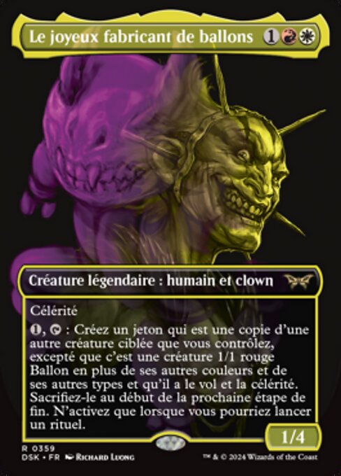 Le joyeux fabricant de ballons