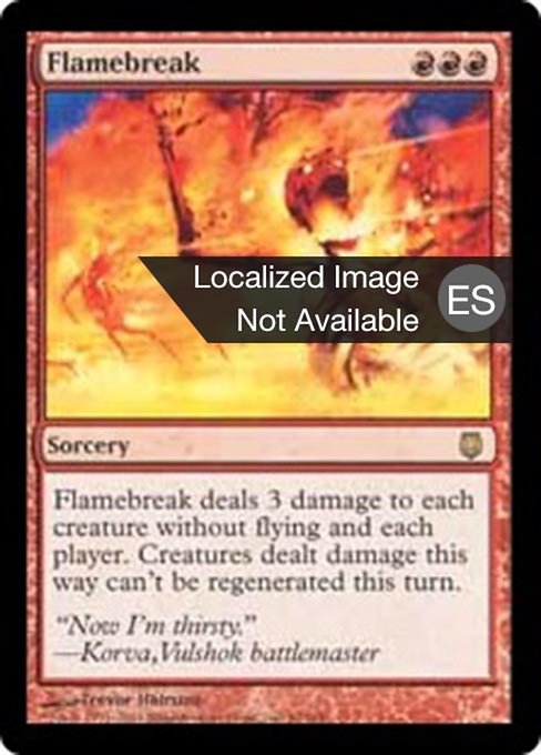 Irrupción flamígera