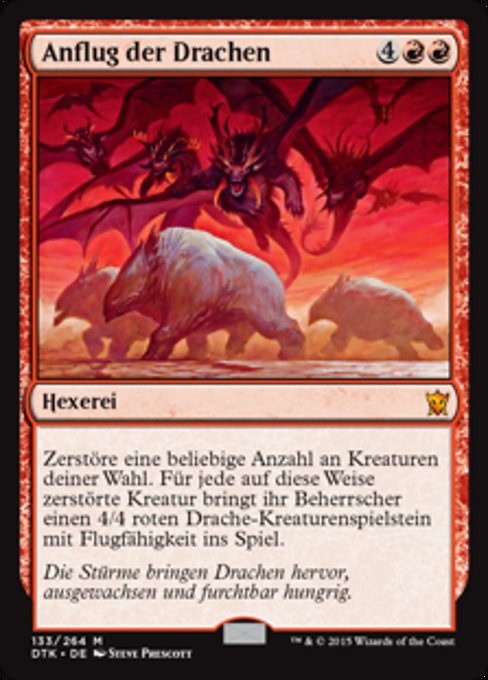 Anflug der Drachen