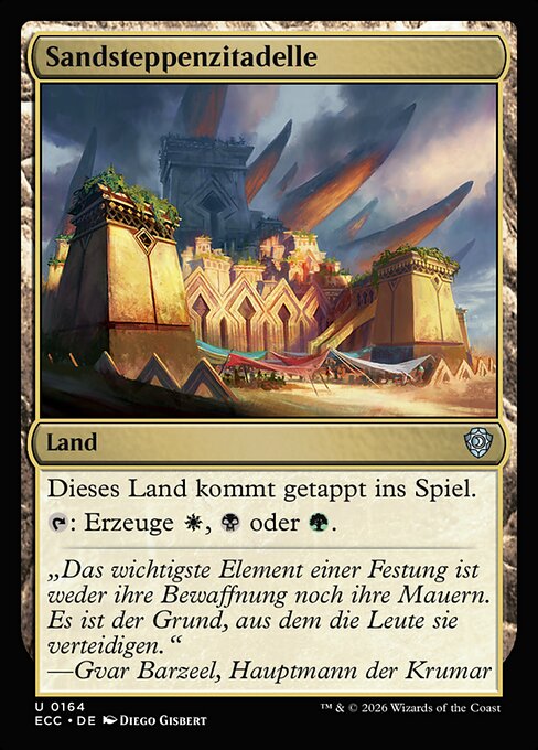 Sandsteppe Citadel