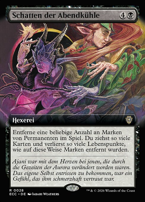 Schatten der Abendkühle