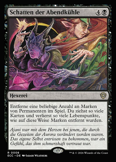 Schatten der Abendkühle